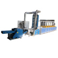 Garment fabric /flax fiber textile clothes jeans waste recycling tearing opener opening machines